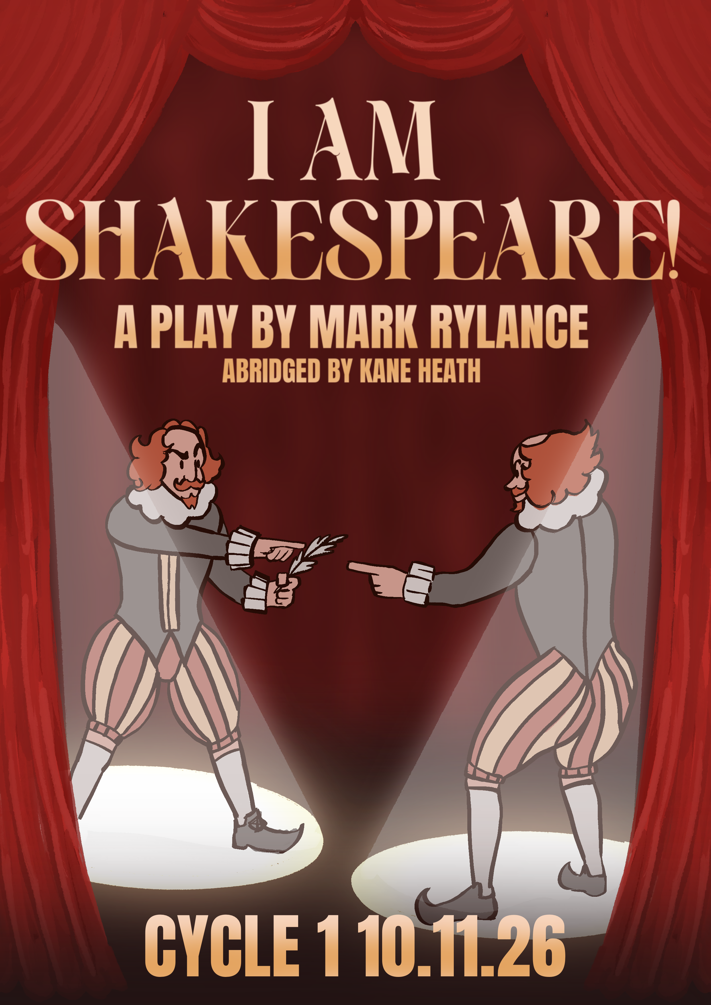 I Am Shakespeare Poster.